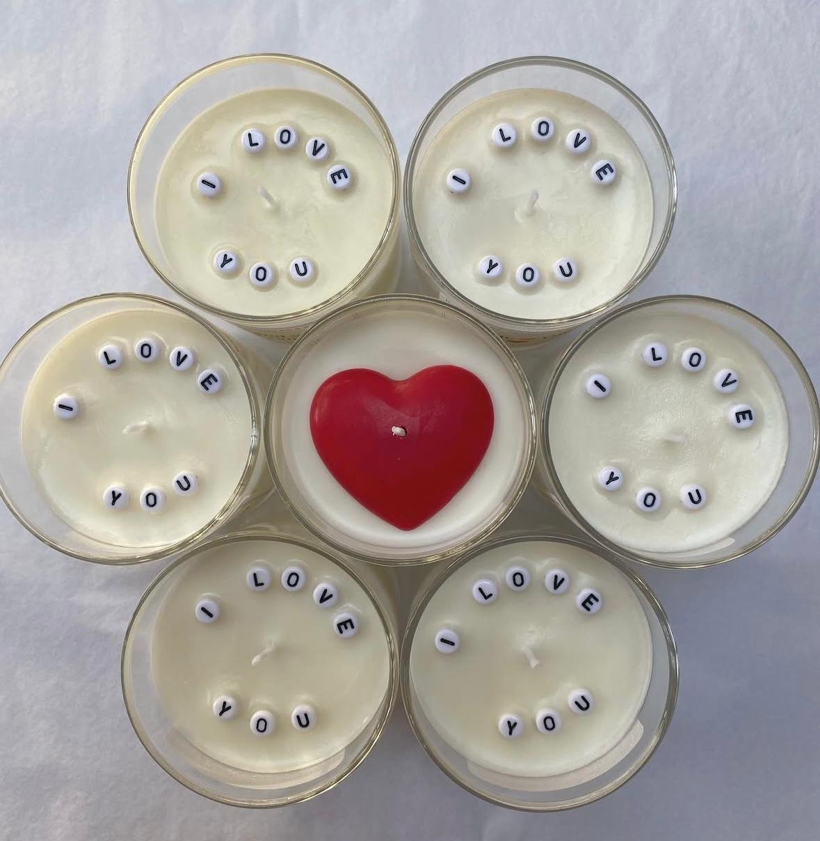 A Mother’s Glow – The Custom Message Candle for Mom