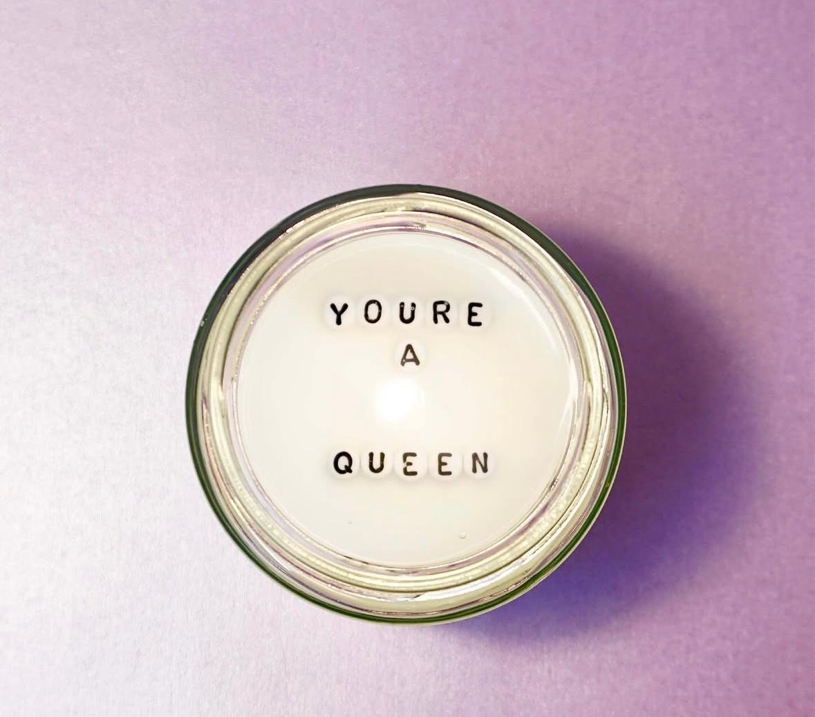 A Mother’s Glow – The Custom Message Candle for Mom