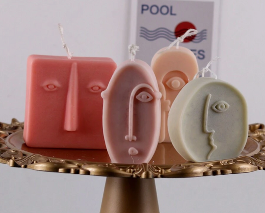 Nordic Whispers – Abstract Scandinavian Candles