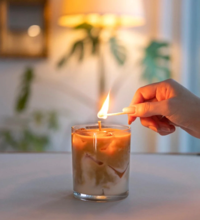 Iced Latte Luxe – The Coffee Swirl Candle