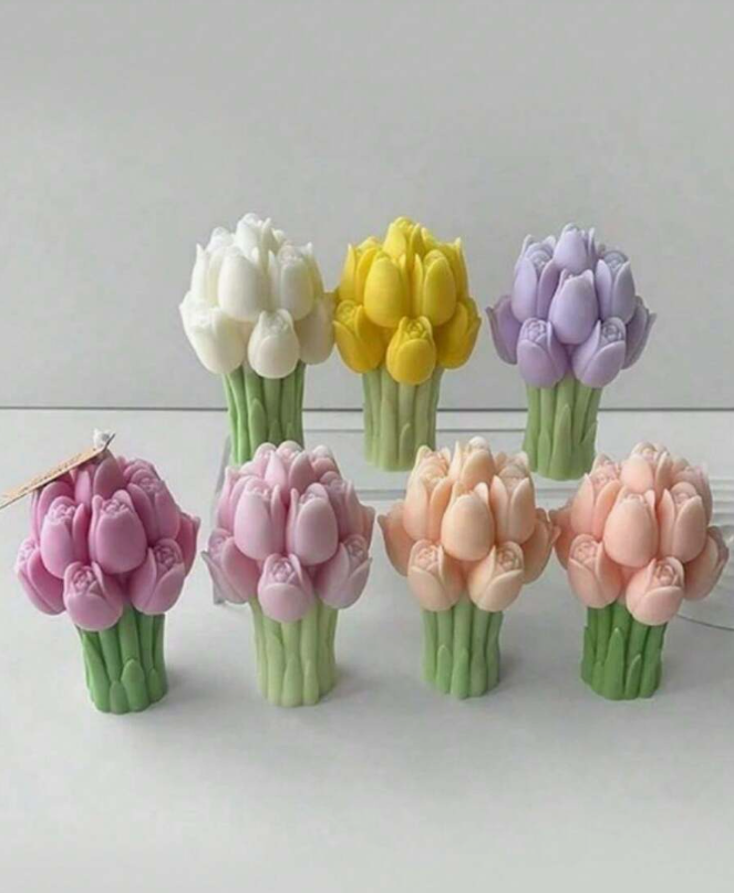 Tulip Bloom Scented Candle