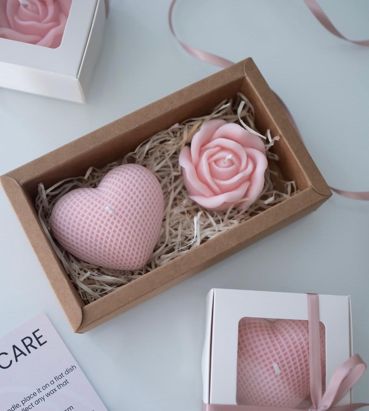 Heartfelt Hue – The Textured Heart Candle
