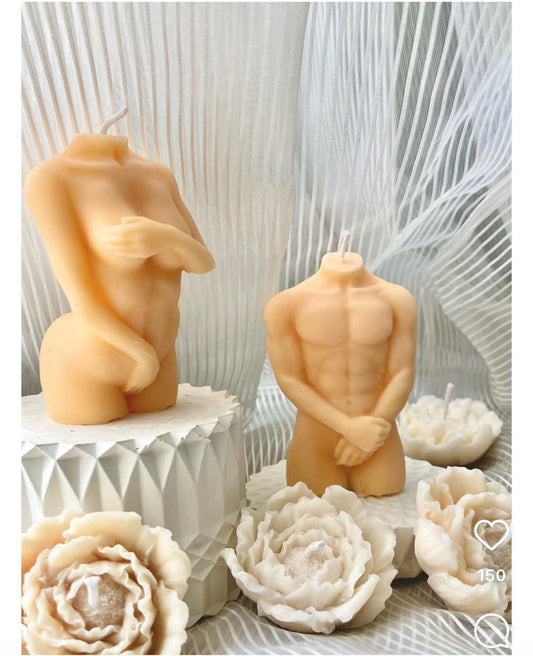 Naked Flame – The Sculpted Body Candle