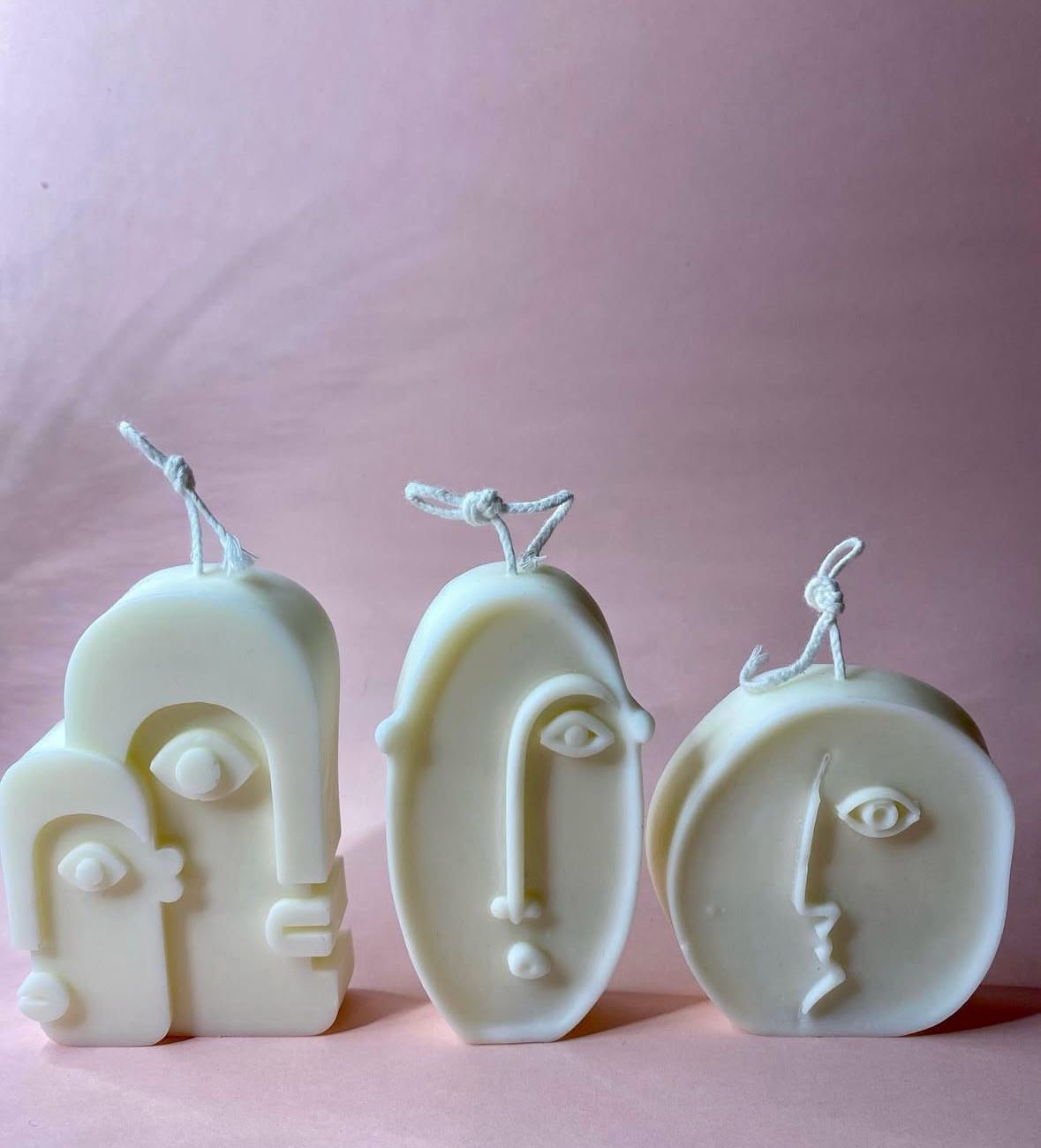 Nordic Whispers – Abstract Scandinavian Candles