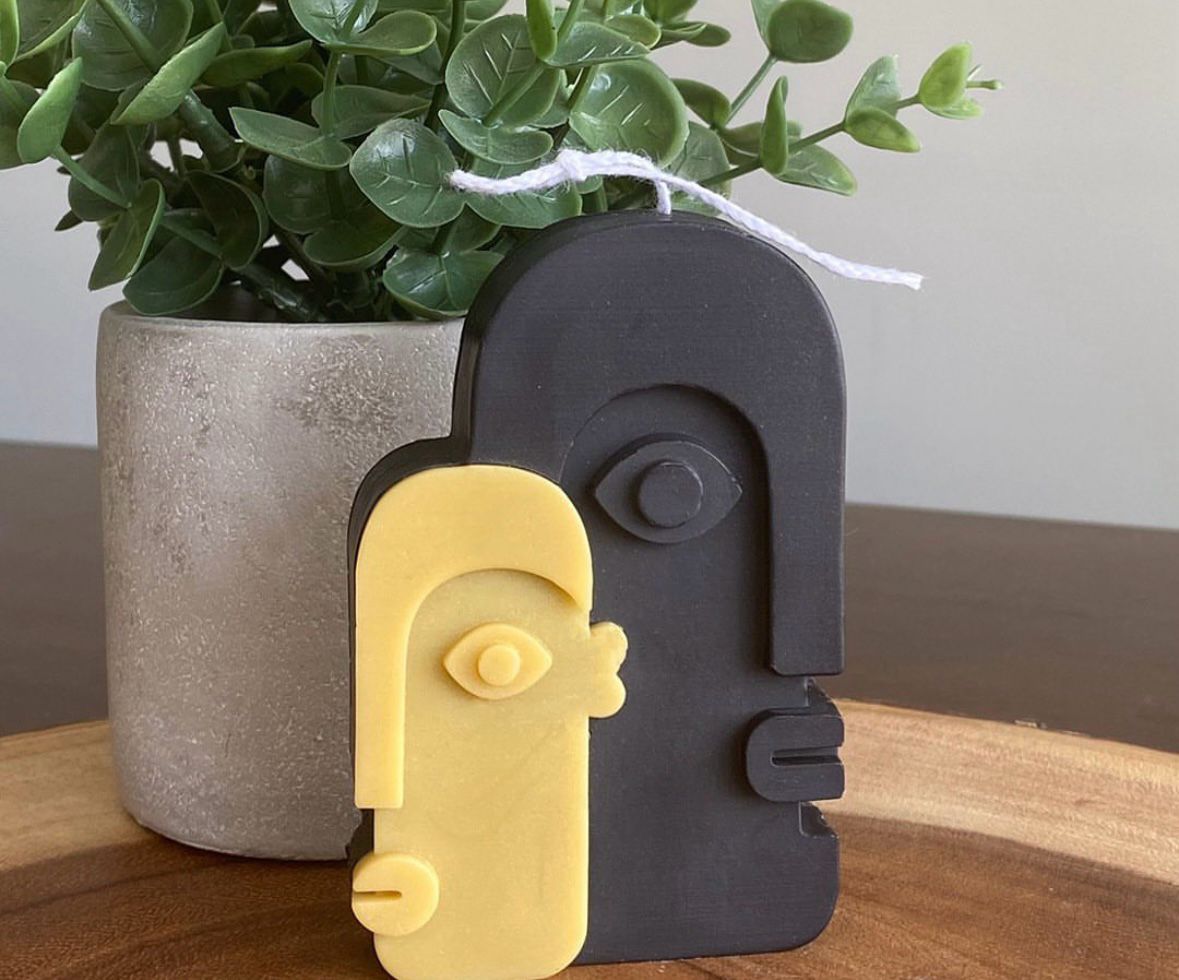 Nordic Whispers – Abstract Scandinavian Candles