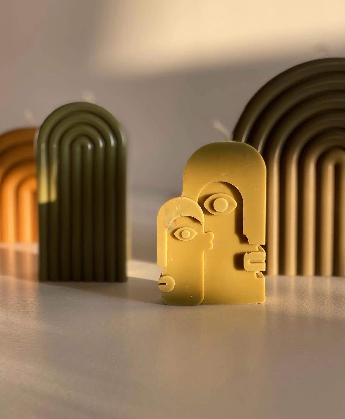 Nordic Whispers – Abstract Scandinavian Candles