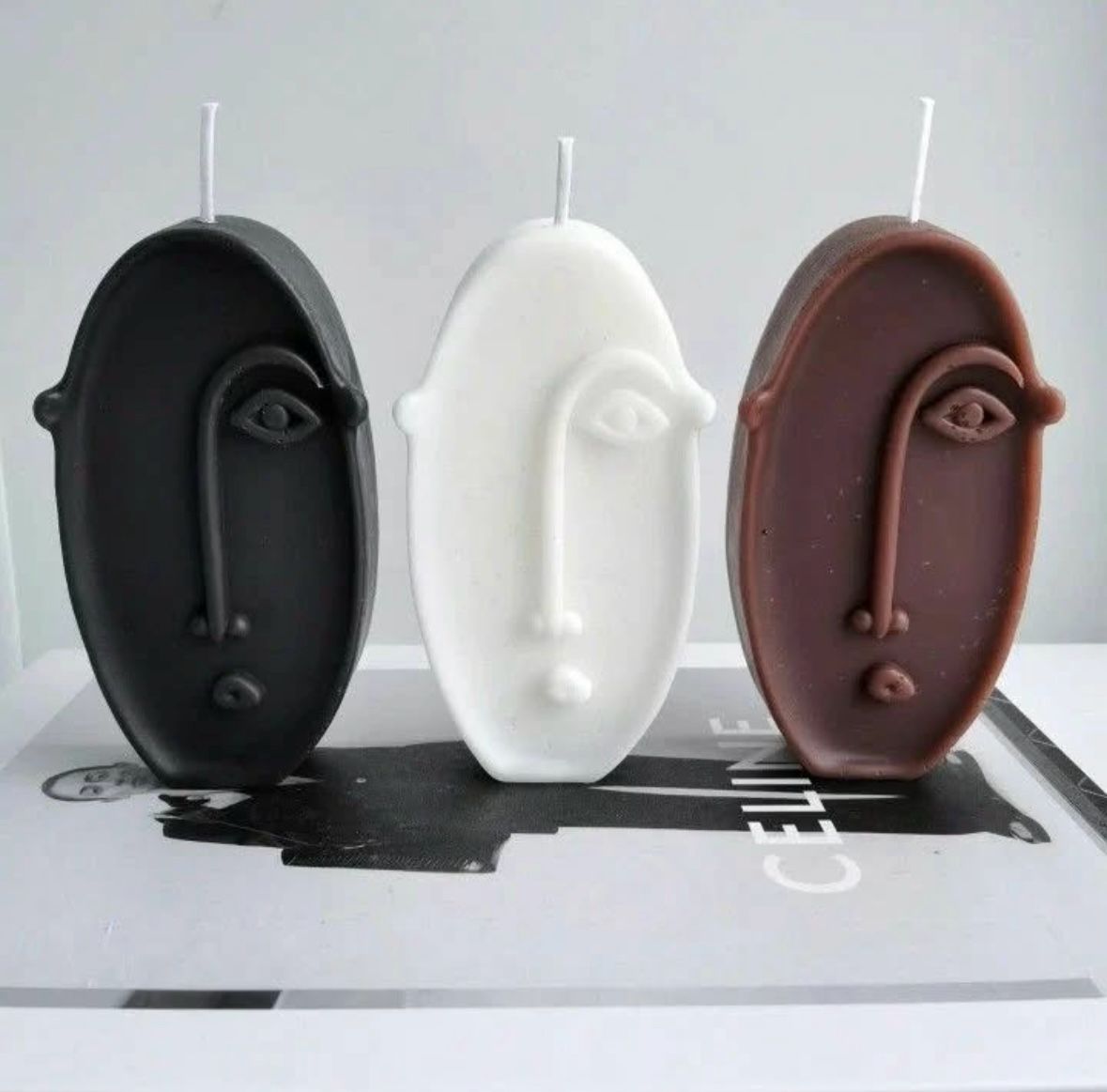 Nordic Whispers – Abstract Scandinavian Candles