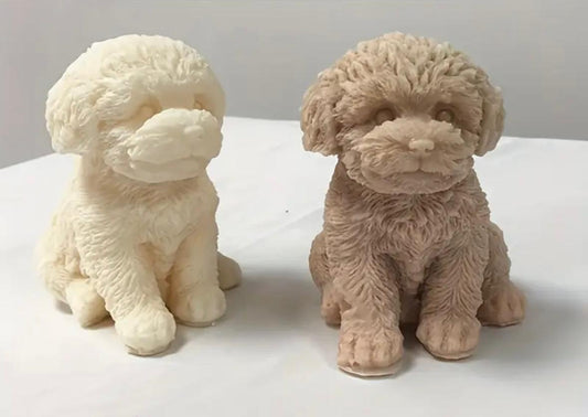 Puppy Love – Handcrafted Dog-Shaped Candle