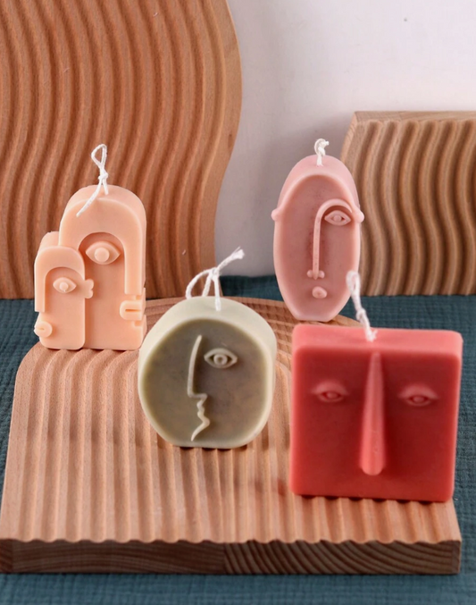 Nordic Whispers – Abstract Scandinavian Candles