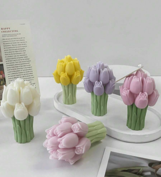 Tulip Bloom Scented Candle