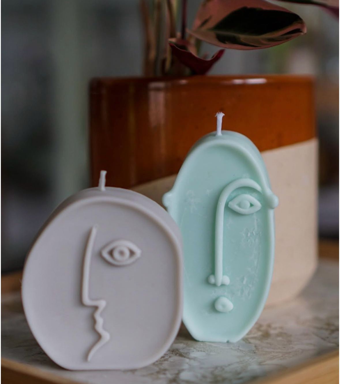 Nordic Whispers – Abstract Scandinavian Candles